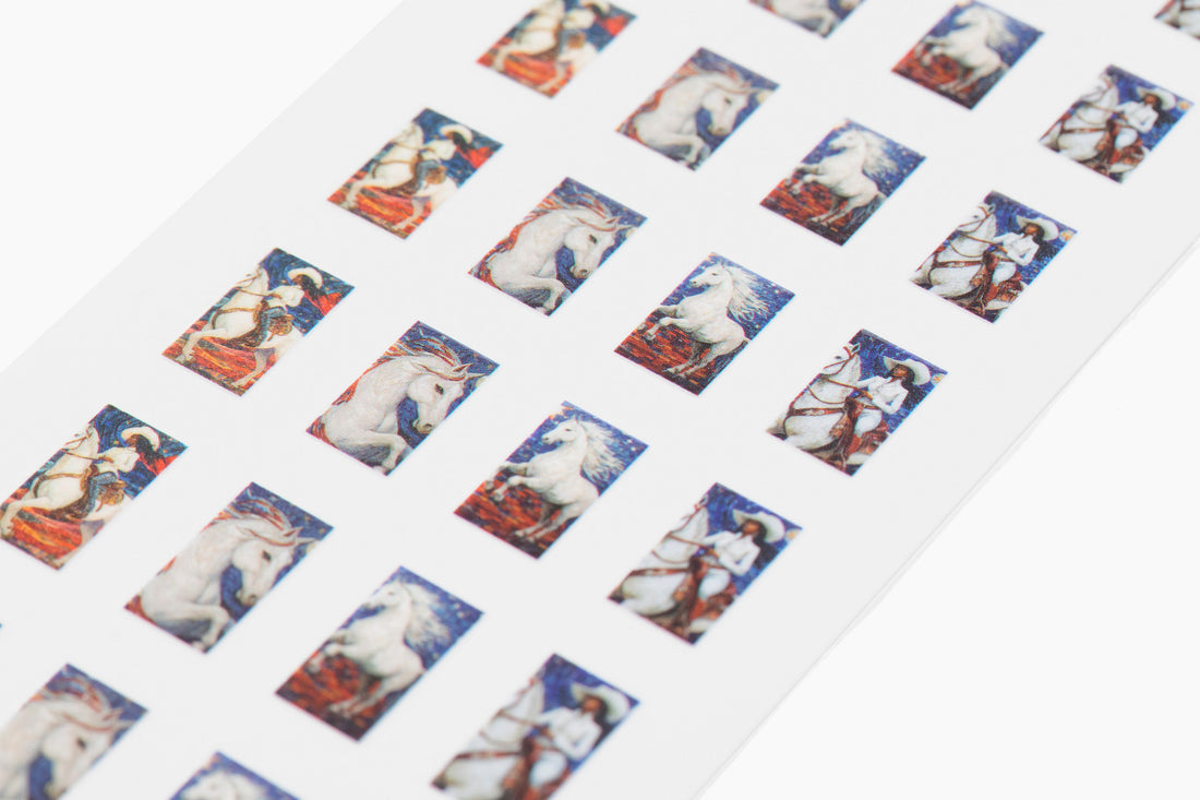 Western Cowgirl Nail Stickers