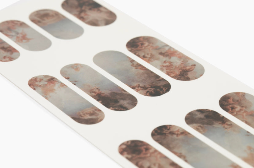 Oil Painting Waterslide Nail Wraps