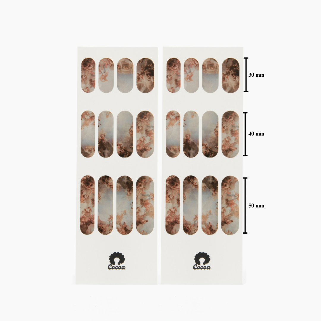 Oil Painting Waterslide Nail Wraps
