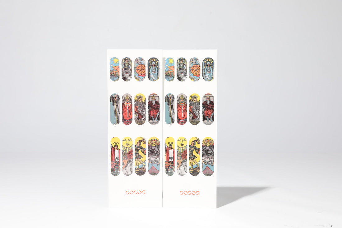 World of Tarot Waterslide Nail Wraps