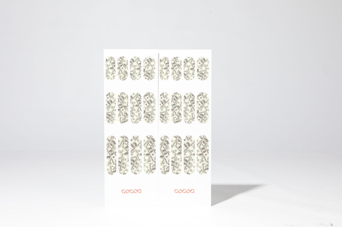 Moneybag Waterslide Nail Wraps
