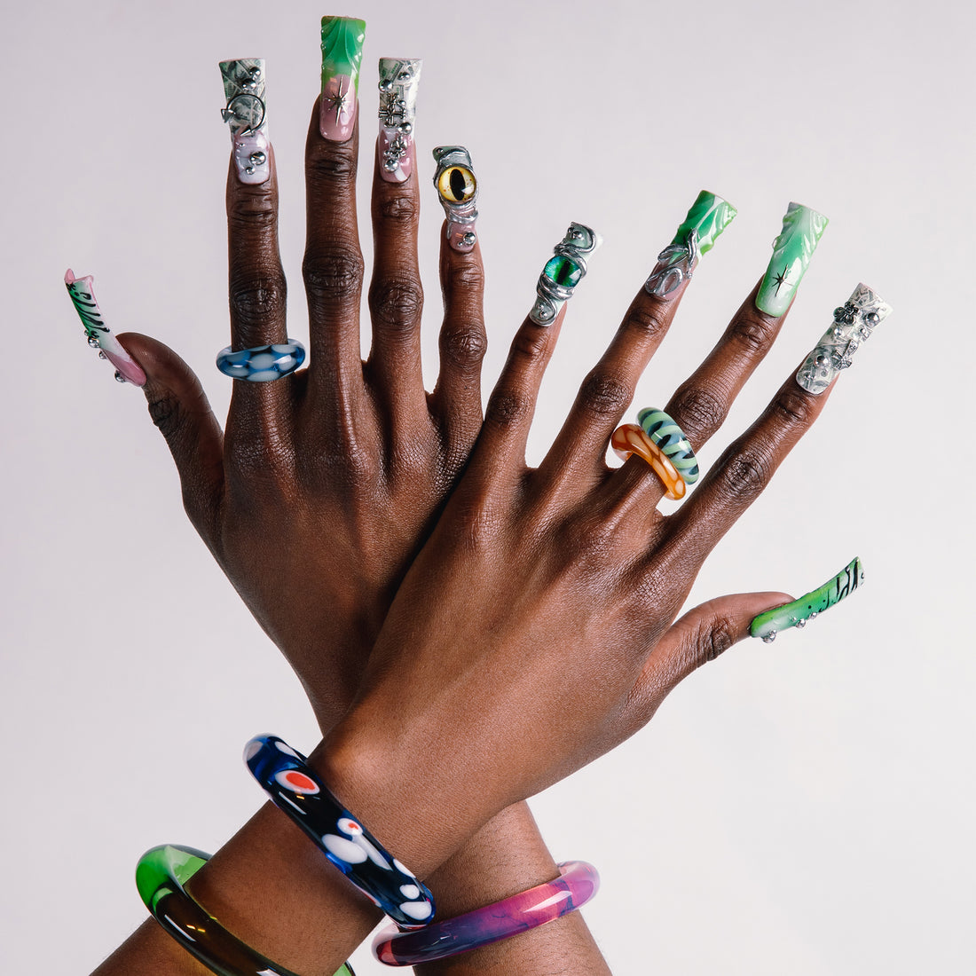 Moneybag Waterslide Nail Wraps