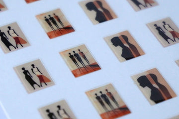 Neutral Minimalist Nail Stickers