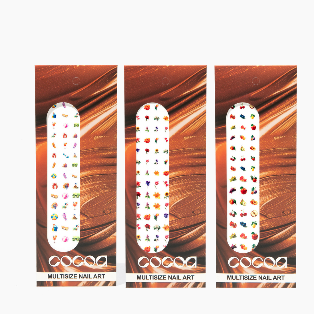 Summer Fruits & Flowers Bundle (Summer Fun + Fruit Basket + Flower Power Nail Stickers)