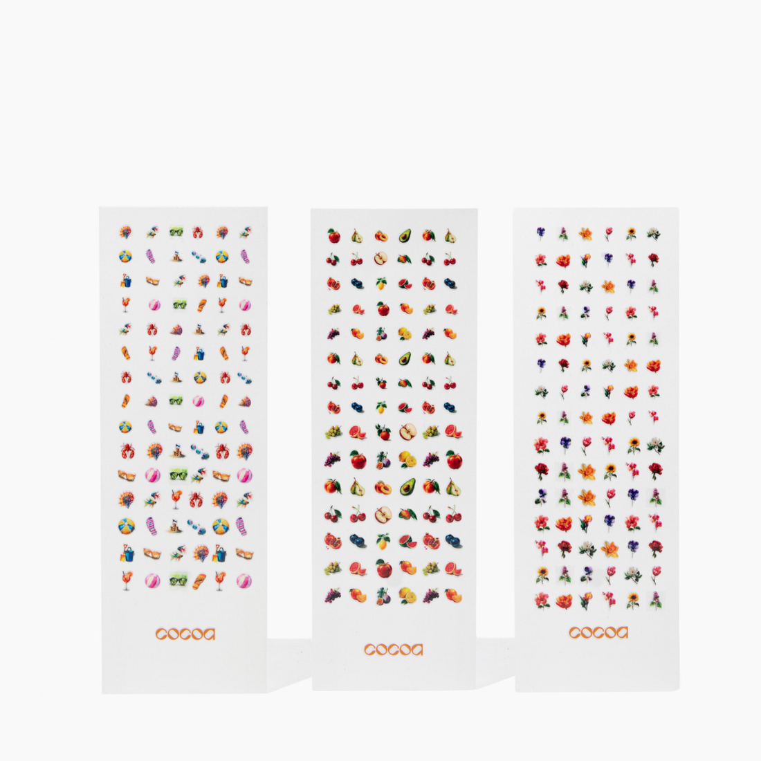 Summer Fruits & Flowers Bundle (Summer Fun + Fruit Basket + Flower Power Nail Stickers)