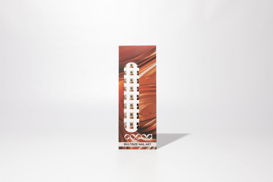 Neutral Minimalist Nail Stickers