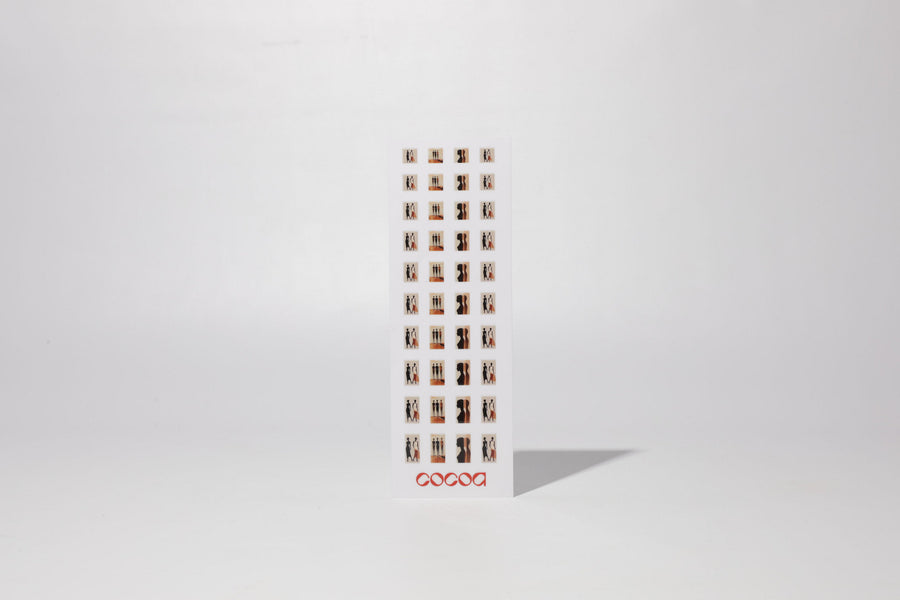 Neutral Minimalist Nail Stickers