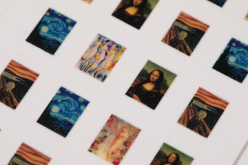 Classic Painting Nail Stickers